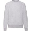 Mikina pánska Fruit of the Loom Classic Raglan Sweat - sivá, L Mikina pánska Fruit of the Loom Classic Raglan Sweat - sivá, L