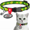 Wau Dog Nylonový obojok pre mačku so vzorom AVOCADO Wau Dog Nylonový obojok pre mačku so vzorom AVOCADO