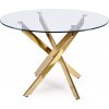 Mebel Elite Stôl SALLO Sklenený 110 cm Mebel Elite Stôl SALLO Sklenený 110 cm