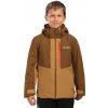 Chlapčenská lyžiarska bunda KILPI, DENVER Hnedá,Biela 164 Chlapčenská lyžiarska bunda KILPI, DENVER Hnedá,Biela 164