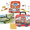 Hasičský Záchranný Set Kufor Helikoptéra Vozidlá Parkovisko Dopravné Značky 20ks Hasičský Záchranný Set Kufor Helikoptéra Vozidlá Parkovisko Dopravné Značky 20ks