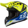 Motokrosová prilba ZED X1.9 Targa žltá fluo/modrá/čierna/biela XL Motokrosová prilba ZED X1.9 Targa žltá fluo/modrá/čierna/biela XL