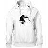 Mačka - Jin jang - Oversized mikina dámská Moon - kratšia + širšia - L ( Biela ) Mačka - Jin jang - Oversized mikina dámská Moon - kratšia + širšia - L ( Biela )