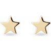 Zlaté náušnice v tvare hviezdy KLENOTA K0404013 Zlaté náušnice v tvare hviezdy KLENOTA K0404013