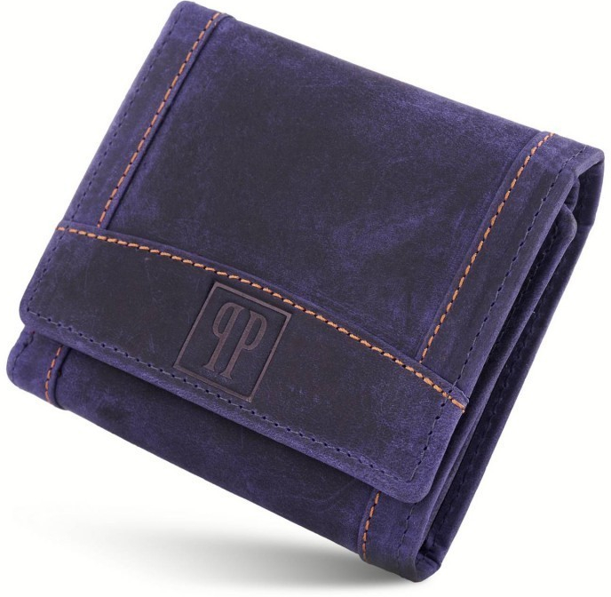Paolo Peruzzi dámska kožená peňaženka s RFID fialová T 70 PU