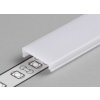 STRONG StrongLumio krycia lišta F k LED profilom 14 naklápavacia mliečna 2000mm STRONG StrongLumio krycia lišta F k LED profilom 14 naklápavacia mliečna 2000mm
