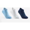 DECATHLON Detské nízke tenisové ponožky RS 160 3 páry modré/biele 31-34 DECATHLON Detské nízke tenisové ponožky RS 160 3 páry modré/biele 31-34