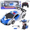 LEAN Toys Auto Robot 2W1 Policajné auto na diaľkové ovládanie RC 1:18 LEAN Toys Auto Robot 2W1 Policajné auto na diaľkové ovládanie RC 1:18