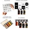 Orion Sada 16ks koreničiek SPICEBLACK 100ml + 4ks organizér na koreničky VASKY + sada 16ks štítkov Orion Sada 16ks koreničiek SPICEBLACK 100ml + 4ks organizér na koreničky VASKY + sada 16ks štítkov