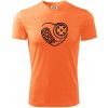 Florbal love - Pánske tričko Fantasy športové - 3XL ( Neon mandarine ) Florbal love - Pánske tričko Fantasy športové - 3XL ( Neon mandarine )