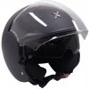 Axor Striker otvorená moto prilba, čierna mat, Varianta XS (53 - 54cm) AXR009XS Axor Striker otvorená moto prilba, čierna mat, Varianta XS (53 - 54cm) AXR009XS