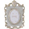 Clayre & Eef Šedo-zlatý antik fotorámik na malú fotografiu - 12*2*16 cm / 6*9 cm - Clayre & Eef Clayre & Eef Šedo-zlatý antik fotorámik na malú fotografiu - 12*2*16 cm / 6*9 cm - Clayre & Eef