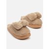 Trendy zateplené papuče BNB-12-68 svetlo hnedé, VEĽKOSŤ OBUV 36/37 Trendy zateplené papuče BNB-12-68 svetlo hnedé, VEĽKOSŤ OBUV 36/37
