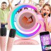 KARAOKE SÚPRAVA 2 BEZDRÔTOVÉ MIKROFÓNY PRENOSNÝ BLUETOOTH REPRODUKTOR LED KARAOKE SÚPRAVA 2 BEZDRÔTOVÉ MIKROFÓNY PRENOSNÝ BLUETOOTH REPRODUKTOR LED