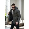 86622 Dewberry Hooded Mens Seasonal Jacket-KHAKI šedá XL dewberry 2465430657329 86622 Dewberry Hooded Mens Seasonal Jacket-KHAKI šedá XL dewberry 2465430657329