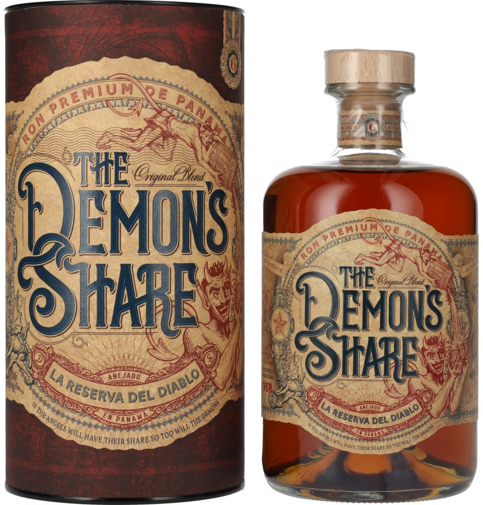 The Demon\'s Share 40% 0,7 l (tuba)