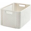 Curver úložný box RATTAN style2 L krémový Curver úložný box RATTAN style2 L krémový