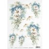 Ryžový papier - A4 - margarétky - motív R0414 Ryžový papier - A4 - margarétky - motív R0414