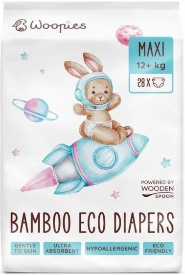 WoodenSpoon Woopies EKO MAXI 12+kg 28 ks