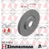 Brzdový kotúč ZIMMERMANN 285.3518.52 Brzdový kotúč ZIMMERMANN 285.3518.52