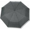 Derby Hit Vzorovaný – pánsky skladací dáždnik, antracit, prúžok 9003034049916 Derby Hit Vzorovaný – pánsky skladací dáždnik, antracit, prúžok 9003034049916