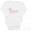 Body Princess Farba: Biela, Veľkosť: BODY 6-9m Body Princess Farba: Biela, Veľkosť: BODY 6-9m