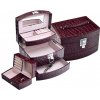 B-TOP Vínová šperkovnica z ekokože so sadou cestovnej šperkovnice B-TOP Vínová šperkovnica z ekokože so sadou cestovnej šperkovnice