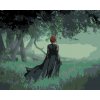 ZUTY Maľovanie podľa čísel - ČARODEJNICA NA KRAJI TEMNÉHO LESA Rámovanie: vypnuté plátno na rám, Rozmer: 80x100 cm ZUTY Maľovanie podľa čísel - ČARODEJNICA NA KRAJI TEMNÉHO LESA Rámovanie: vypnuté plátno na rám, Rozmer: 80x100 cm