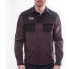 FT men's Rider long sleeve shirt wine red black