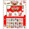 Adventný kalendár Veselé Vianoce Vianočný Hviezdička – 24 figúrok Adventný kalendár Veselé Vianoce Vianočný Hviezdička – 24 figúrok