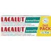 Lacalut Sensitive 2 x 75 ml