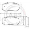 Sada brzdových platničiek kotúčovej brzdy A.B.S. 36870 Sada brzdových platničiek kotúčovej brzdy A.B.S. 36870