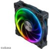 přídavný ventilátor Akasa SOHO AR LED 12 cm RGB AK-FN108 přídavný ventilátor Akasa SOHO AR LED 12 cm RGB AK-FN108