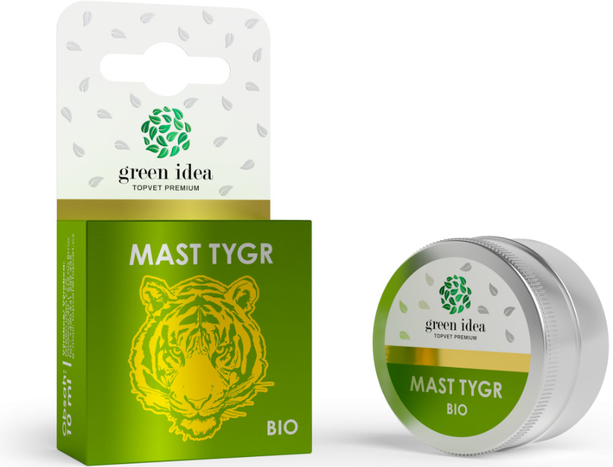Green Idea Prírodná tigria masť Mast tygr bio 10 ml