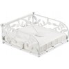 Ambiente Europe BV Stojan na servítky 18 x 18 cm Srdce biela - Ambiente Europe Ambiente Europe BV Stojan na servítky 18 x 18 cm Srdce biela - Ambiente Europe