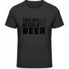 Akciové Gildan Soft-Style Tričko - Nápis - Tento chlap potrebuje Pivo - Čierna - XXL - Pánske Akciové Gildan Soft-Style Tričko - Nápis - Tento chlap potrebuje Pivo - Čierna - XXL - Pánske
