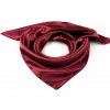 Saténová šatka jednofarebná 60x60 cm - bordová sv. Saténová šatka jednofarebná 60x60 cm - bordová sv.