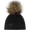 Zimná čiapka EISBÄR Nalin Lux Crystal MÜ Black Čierna Zimná čiapka EISBÄR Nalin Lux Crystal MÜ Black Čierna