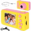ISO Dětský digitální fotoaparát 2GB růžovo-žlutá, 8940 ISO Dětský digitální fotoaparát 2GB růžovo-žlutá, 8940