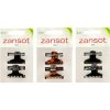 Zansot Sponka na vlasy Classic Small 2,5 cm, 3 ks lesklá + matná + korytnačka Zansot Sponka na vlasy Classic Small 2,5 cm, 3 ks lesklá + matná + korytnačka