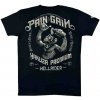 Yakuza Premium Pánské tričko Pain and Gain, Hellrider 3909 - černé Yakuza Premium Pánské tričko Pain and Gain, Hellrider 3909 - černé