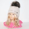 Barka, zimná čiapka na viazanie s trblietkami Barka, zimná čiapka na viazanie s trblietkami