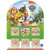 Jiri Models Razítka 5 1 s poduškou dřevěná 5x5cm s voskovkou Tlapková patrola Paw Patrol na kartě Jiri Models Razítka 5 1 s poduškou dřevěná 5x5cm s voskovkou Tlapková patrola Paw Patrol na kartě