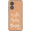 Picasee silikonový černý obal pro Xiaomi Redmi A5 - Boss Mama Picasee silikonový černý obal pro Xiaomi Redmi A5 - Boss Mama