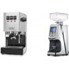 Gaggia New Classic E24 BC, stainless steel + Eureka Atom 60, chrome Gaggia New Classic E24 BC, stainless steel + Eureka Atom 60, chrome