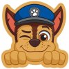 CARBOTEX - Tvarovaný 3D vankúšik / vankúš Tlapková patrola / Paw Patrol - Chase / 36 x 40 cm CARBOTEX - Tvarovaný 3D vankúšik / vankúš Tlapková patrola / Paw Patrol - Chase / 36 x 40 cm