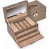 Šperkovnica Sacher Elly Nature béžová Šperkovnica Sacher Elly Nature béžová