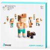Pixio Magnetická stavebnica Happy Family Pixio Magnetická stavebnica Happy Family