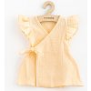Letné dojčenské mušelínové šaty New Baby Leny peach, veľ. 62 (3-6m)