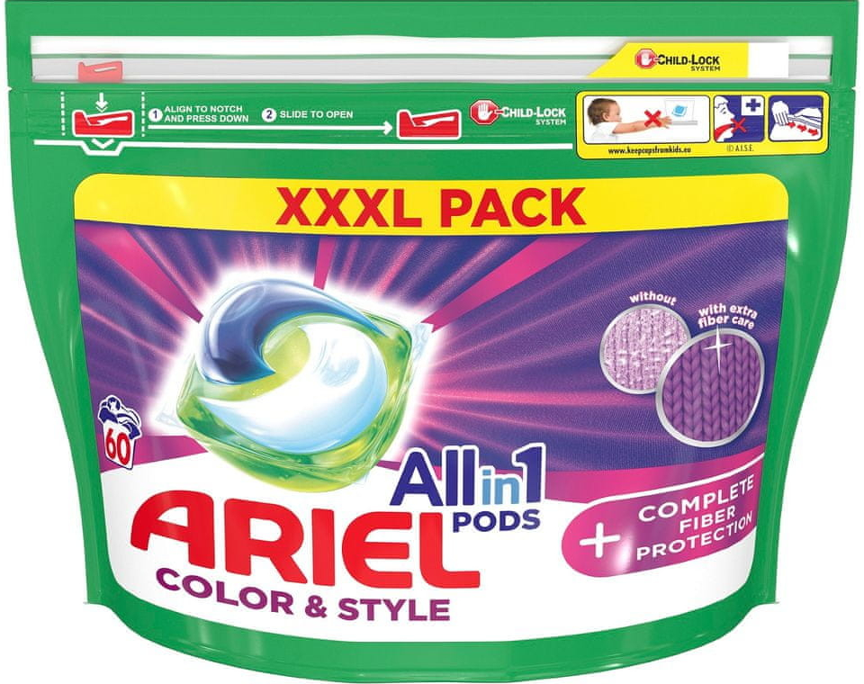 Ariel +Complete fiber kapsule 60 PD